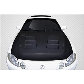 Extreme Dimensions Hood - Gloss Carbon Fiber Black - 109493