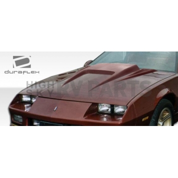Extreme Dimensions Hood - Primered Fiberglass Black - 103789