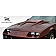Extreme Dimensions Hood - Primered Fiberglass Black - 103789