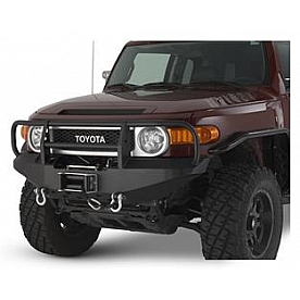 Warrior Products Bumper 1-Piece Design Steel Black - 3530