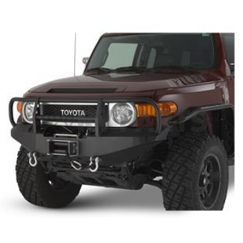 Warrior Products Bumper 1-Piece Design Steel Black - 3530