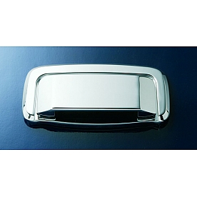 All Sales Tailgate Handle - Chrome Plated Aluminum Silver - 916DC