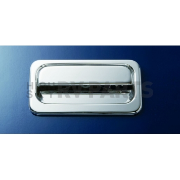 All Sales Tailgate Handle - Chrome Plated Aluminum Silver - 916DC-1