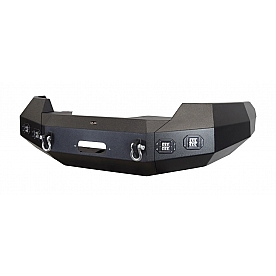 DV8 Offroad Bumper Modular Design Powder Coated Black Steel - FBFF106