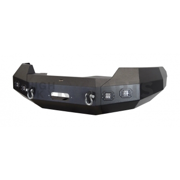 DV8 Offroad Bumper Modular Design Powder Coated Black Steel - FBFF106