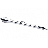 Flaming River Steering Column Bell Style 35 Inch Silver Stainless Steel - FR21013PL