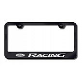 Automotive Gold License Plate Frame - Black Stainless Steel - LFFORREB
