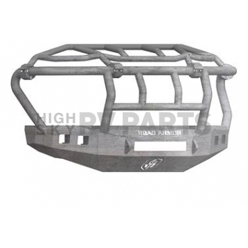 Road Armor Bumper Stealth Intimidator 1-Piece Design Steel Natural - 617F3ZNW