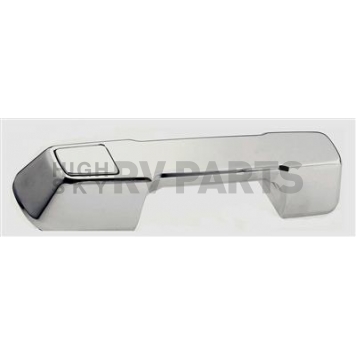 All Sales Tailgate Handle - Polished Aluminum Silver - 303