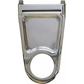 Borgeson Steering Column Mount - Polished Aluminum Silver - 915174