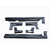 Street Scene Side Skirt - Bare Urethane Black Set of 6 - 95070843