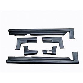 Street Scene Side Skirt - Bare Urethane Black Set of 6 - 95070843