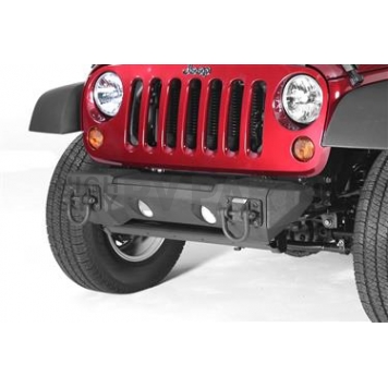 Rugged Ridge Bumper End Powder Coated Black Steel - 1154223