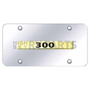 Automotive Gold License Plate - Chrysler 300 Stainless Steel - 300NGC