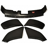 Warn Bumper Filler Panel Powder Coated Black Plastic - 84520