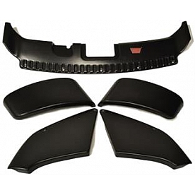Warn Bumper Filler Panel Powder Coated Black Plastic - 84520
