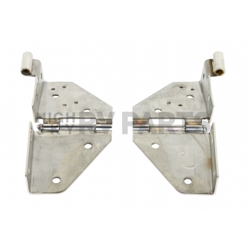 Kentrol Windshield Hinge - Silver Stainless Steel Set Of 2 - 30403-2