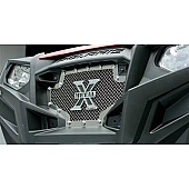 T-Rex Truck Products Grille Insert - Mesh Rectangular Polished Stainless Steel - 6719000