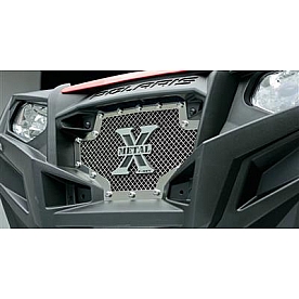 T-Rex Truck Products Grille Insert - Mesh Rectangular Polished Stainless Steel - 6719000