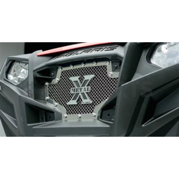 T-Rex Truck Products Grille Insert - Mesh Rectangular Polished Stainless Steel - 6719000