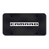 Automotive Gold License Plate - Camaro Stainless Steel - CMRNCB