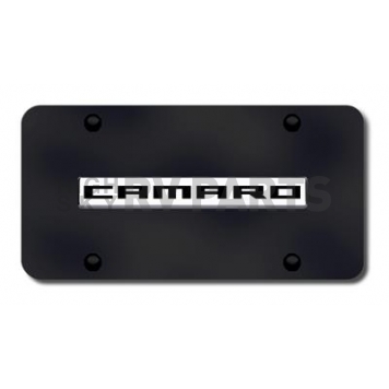 Automotive Gold License Plate - Camaro Stainless Steel - CMRNCB