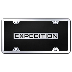 Automotive Gold License Plate - Expedition Acrylic - BXPDCBK