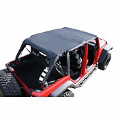 Rugged Ridge Bikini Top Vinyl Black Diamond - 1358935