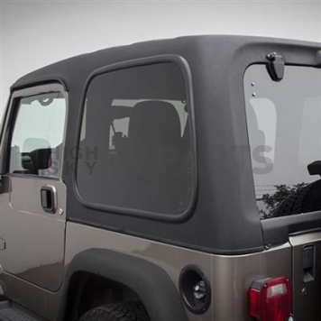 Smittybilt Hard Top 1-Piece Black Fiberglass - 619701