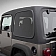 Smittybilt Hard Top 1-Piece Black Fiberglass - 619701