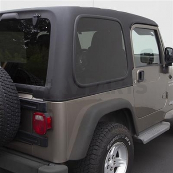 Smittybilt Hard Top 1-Piece Black Fiberglass - 619701-1
