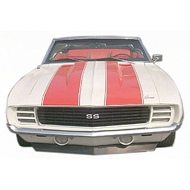Goodmark Industries Hood - Steel White - CF200691