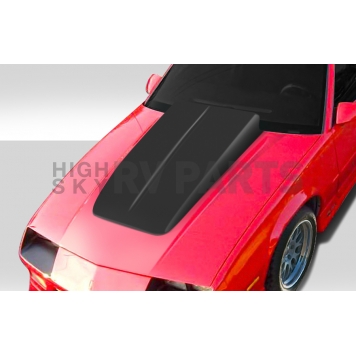 Extreme Dimensions Hood Scoop - Fiberglass Reinforced Plastic Black - 112439