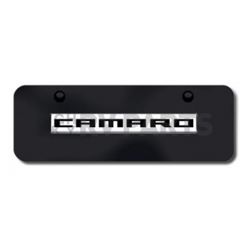 Automotive Gold License Plate - Camaro Stainless Steel - CMRNCBM