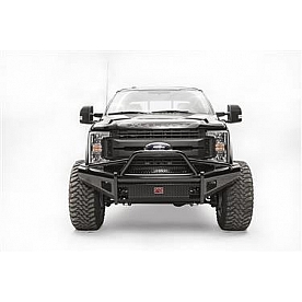 Fab Fours Bumper 1-Piece Design Steel Black - FS17S41621