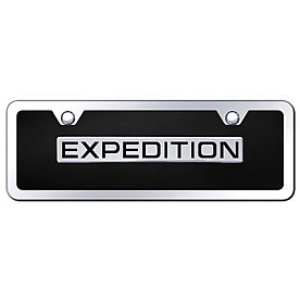 Automotive Gold License Plate - Expedition Acrylic - BXPDCBMK