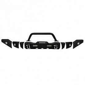 Paramount Automotive Bumper End Powder Coated Black Steel - 5103355