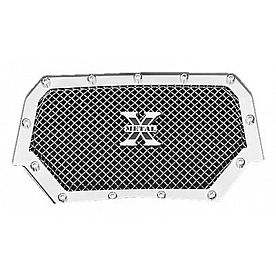 T-Rex Truck Products Grille Insert - Mesh Polished Stainless Steel - 6719010