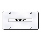 Automotive Gold License Plate - 300C Stainless Steel - 30CNCC