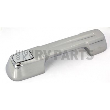 All Sales Tailgate Handle - Polished Aluminum Silver - 308