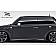 Extreme Dimensions Side Skirt - Primered Fiberglass Reinforced Plastic Black Set of 2 - 108448
