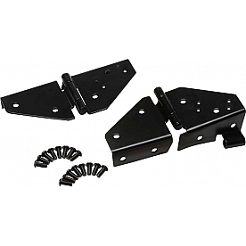 Kentrol Windshield Hinge - Black Stainless Steel Set Of 2 - 50403