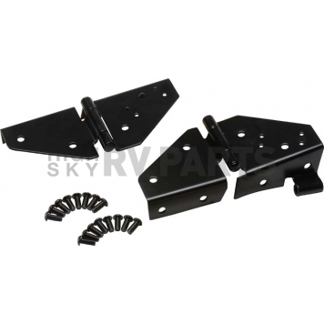 Kentrol Windshield Hinge - Black Stainless Steel Set Of 2 - 50403