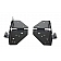 Kentrol Windshield Hinge - Black Stainless Steel Set Of 2 - 50403