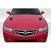Extreme Dimensions Hood - Fiberglass Reinforced Plastic Black - R-Spec - 113608