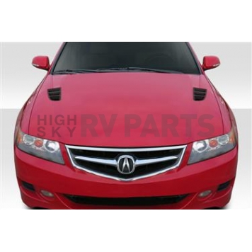 Extreme Dimensions Hood - Fiberglass Reinforced Plastic Black - R-Spec - 113608