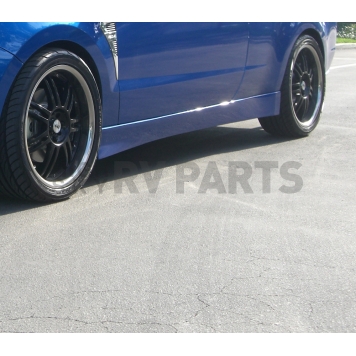 Street Scene Side Skirt - Bare Urethane Black Set of 2 - 95070891-1