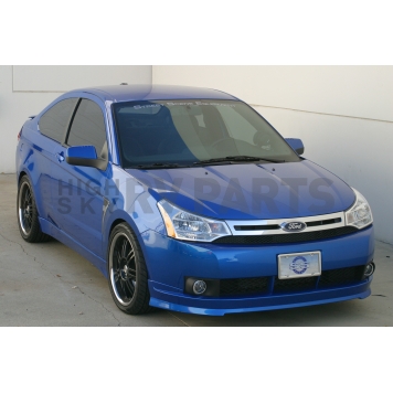 Street Scene Side Skirt - Bare Urethane Black Set of 2 - 95070891-2
