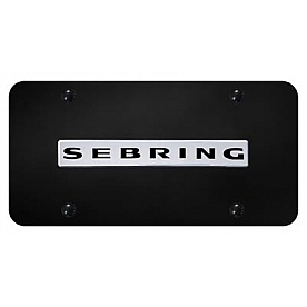 Automotive Gold License Plate - Sebring Stainless Steel - SEBNCB