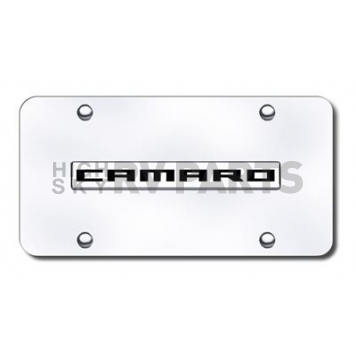 Automotive Gold License Plate - Camaro Stainless Steel - CMRNCC